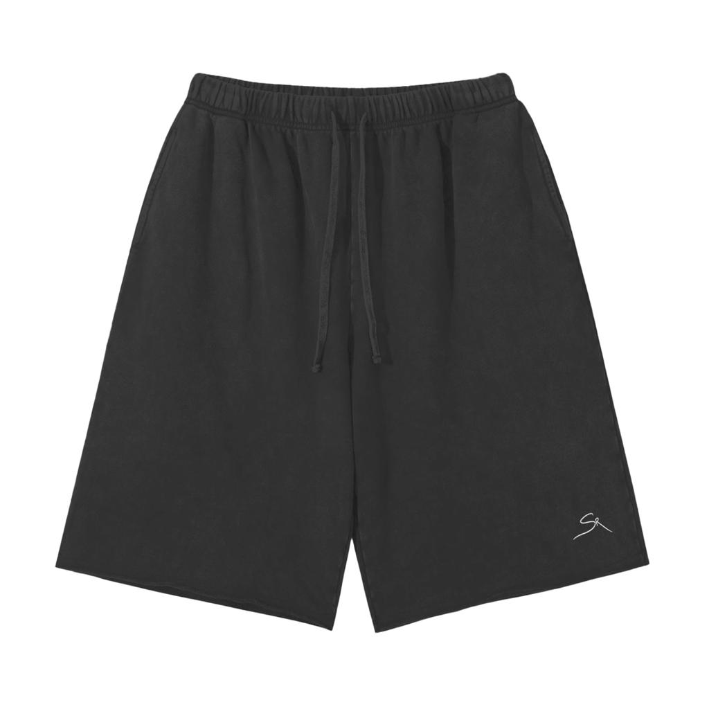 Fade Raw Hem Shorts