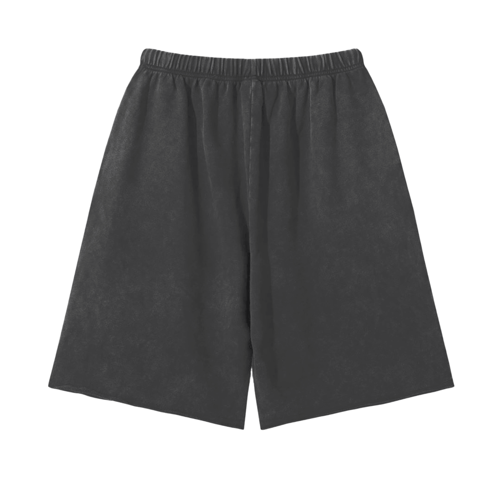 Fade Raw Hem Shorts